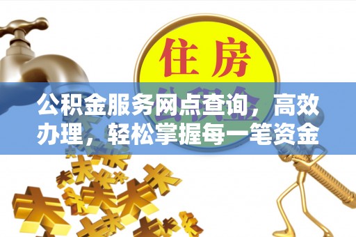 广元公积金服务网点查询，高效办理，轻松掌握每一笔资金动态